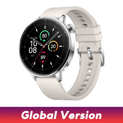 OnePlus Watch 3 43mm Global Version Smart Watch 1.32" AMOLED Smart Watch Display Up to 60h Battery Life Wear OS by Google GPS NF