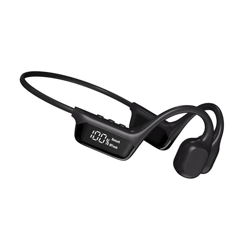 Swimming Earphone IPX8 Waterproof Bone Conduction Headphones MP3 Player Wireless Bluetooth 5.4 Headset LED Display With 32G RAM