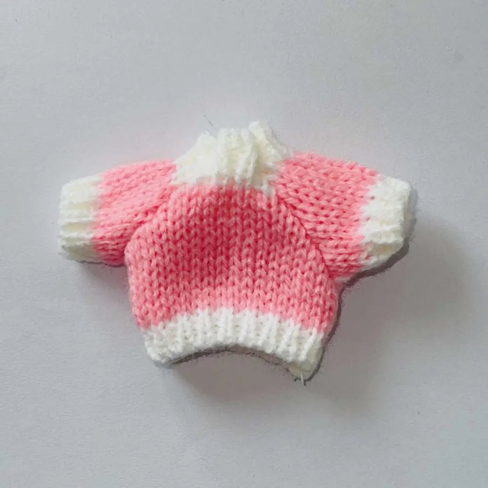 Christmas Style Dolls Sweater Dog Doll Clothes Cute White/Red/Green BJD Doll Clothes Mini 10cm for 16cm/17cm Bjd Doll