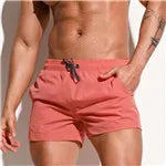 Desmiit Beach Board Shorts Men's Swimming Shorts Men Swimwear Swim Trunk Fast Dry Surfing Boardshorts Sport Short Bath Suit