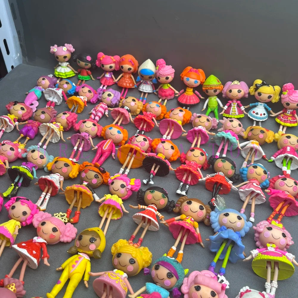 Original 8-10cm Lalaloopsy  Little Sister Multi-style Dolls PVC Girls' Holiday Gift Collection Toys