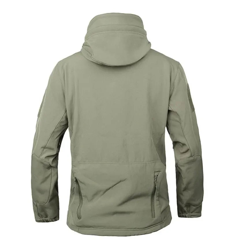 fishing Shark Skin Soft Shell Jackets Men Tactical Windproof Waterproof jacket
