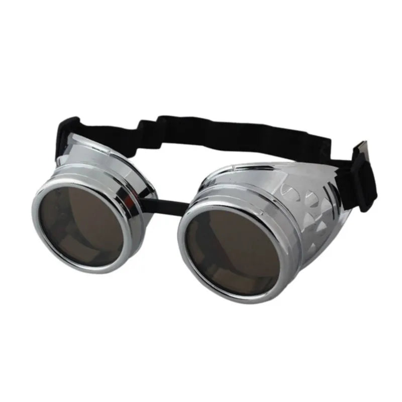 Cyber Goggles Steampunk Glasses Vintage Retro Welding Punk Gothic Sunglasses  Fashion Retro Steampunk Cyber Goggles Glasses