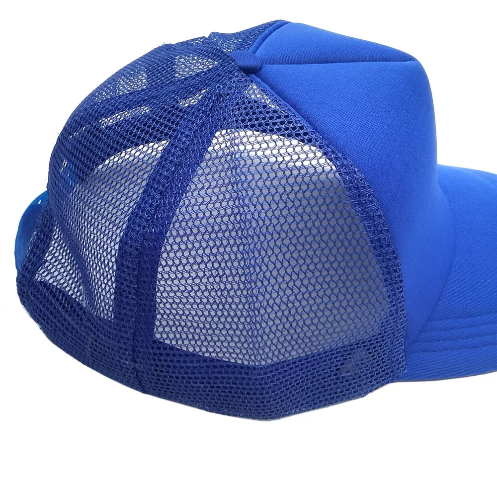 Fishbone Trucker Cap Men Fishing Skeleton Fish Bone Baseball Caps Unisex Mesh Net Hats MZ-496