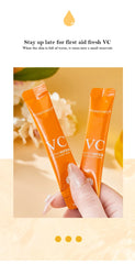 30pcs Vitamin C Sleeping Masks Beauty Face Moisturizing Skin Brightening Firming Disposable No-wash Facial Mask for Face Care