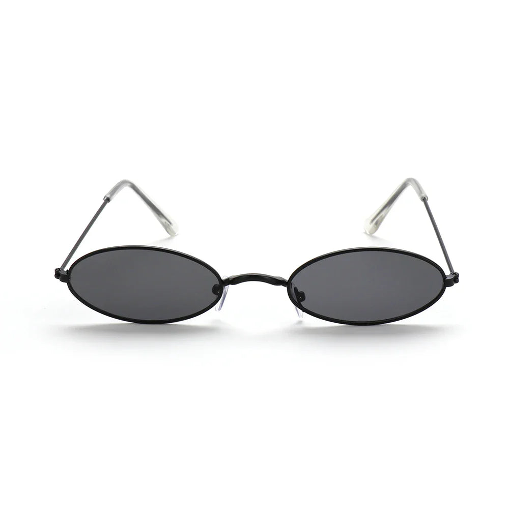 Summer Retro Small Oval Sunglasses Ladies Vintage Shades Cat Eye Sun Glasses Men Women Rectangular Eyeglasses Protection 400UV