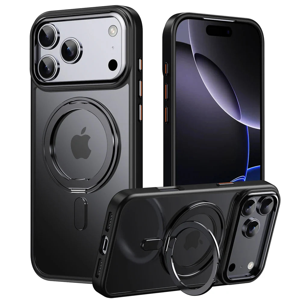 Magnetic Case for iPhone 17 Pro Max Case for iPhone 17 Air  17pro Macsafe Case Shockproof and Dropproof Hard Acrylic Case