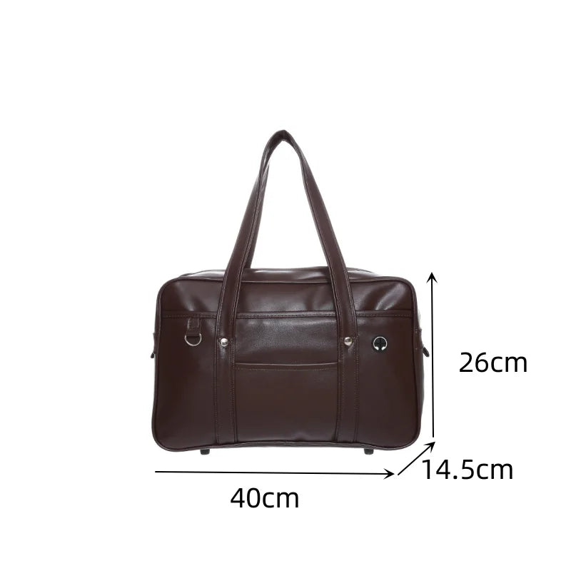 Japanese two-dimensional student JK uniform bag girl PU schoolbag COS