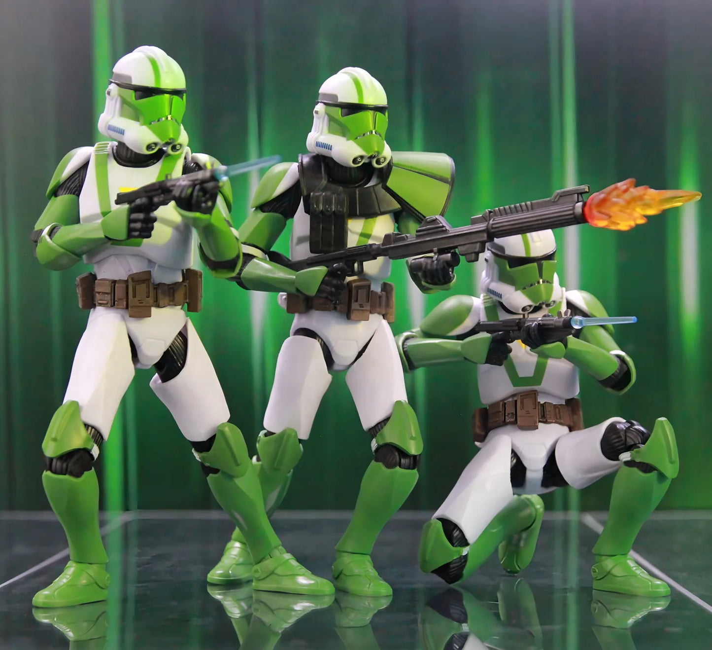 New Body(JOV3.0) - Star Wars 104th Trooper Wolf Pack Boost Sinker Comet Kamino ARC Trooper Grey Team 6" Action Figure Clone Toys
