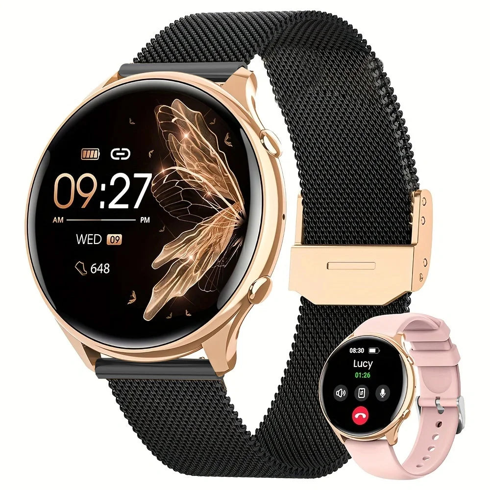Women's Fitness Smartwatch with 1.20" Display Heart Rate Sleep Monitor Menstrual Cycle Tracker IP67 Waterproof for iOS Android