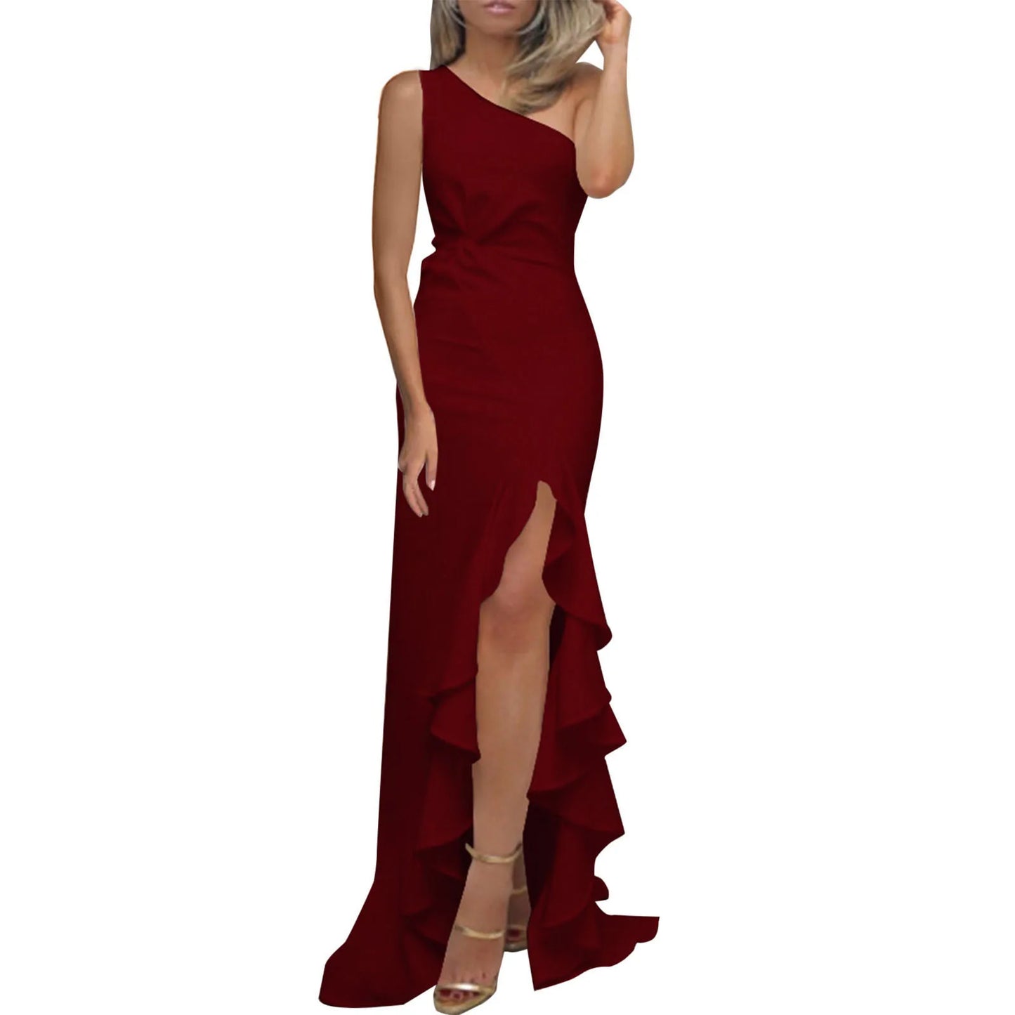 Evening wear Dresses: Wedding Dress Long Party Casual Dresses For Women