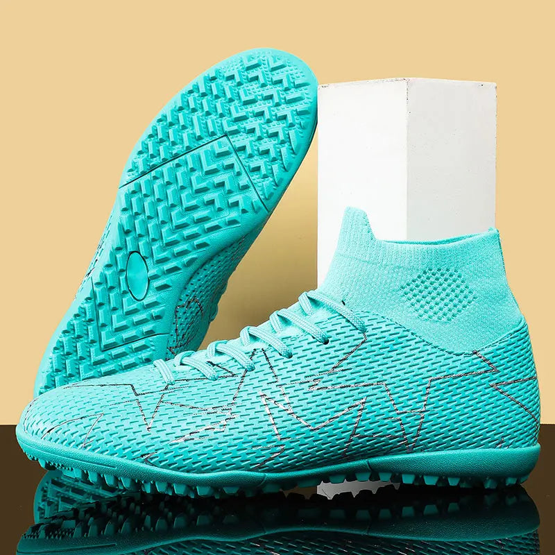 Outdoor Men Breathable Soccer Shoes Cleats Training Football Boots Match Sneakers