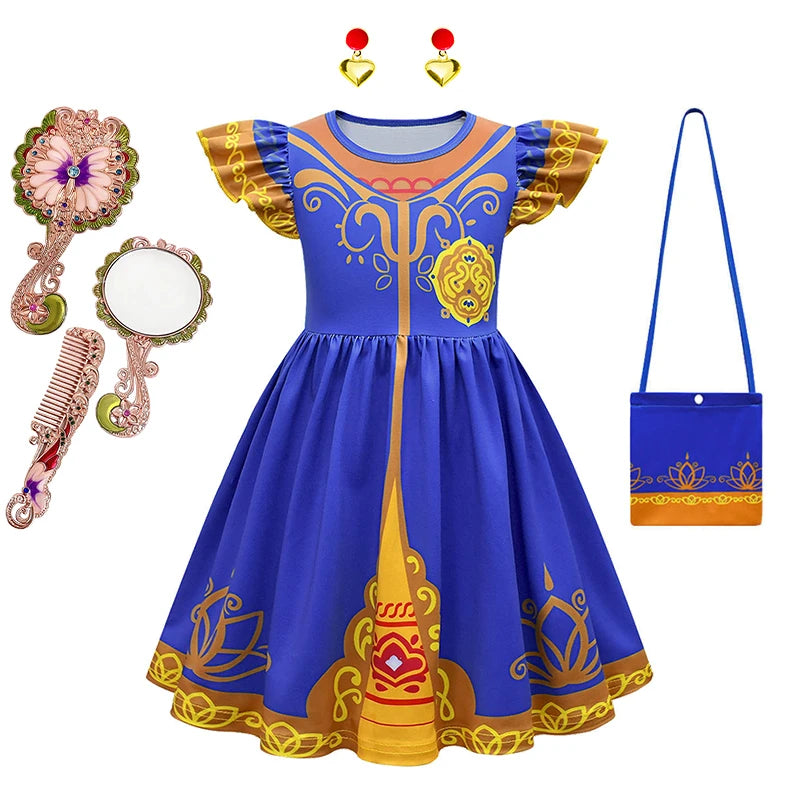 Dress for Girls Clothes Halloween Kids Cosplay Party Masquerade Costume