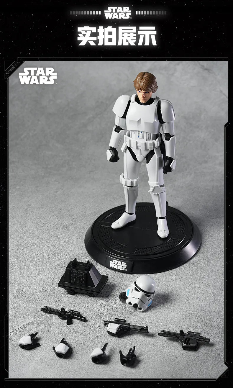 BLOKEES STAR WARS Darth Vader Luke Skywalker Imperial Stormtrooper‌ Beyond Version Action Figure Decoration Collect Toys Gift