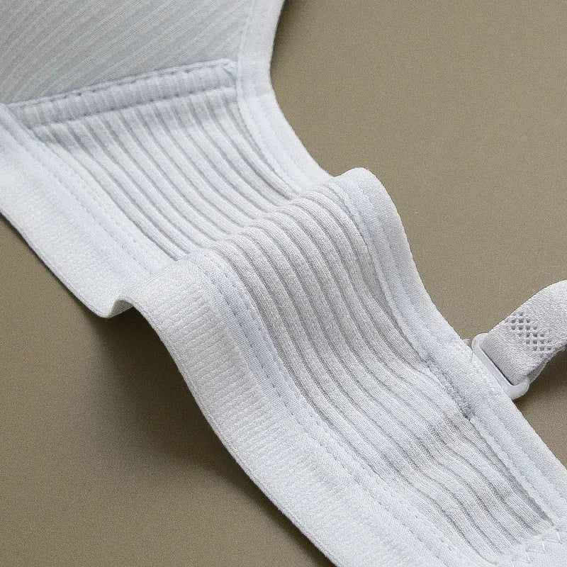 Women Seamless Bra Panties Set Stretch Sport Bra Thong Briefs
