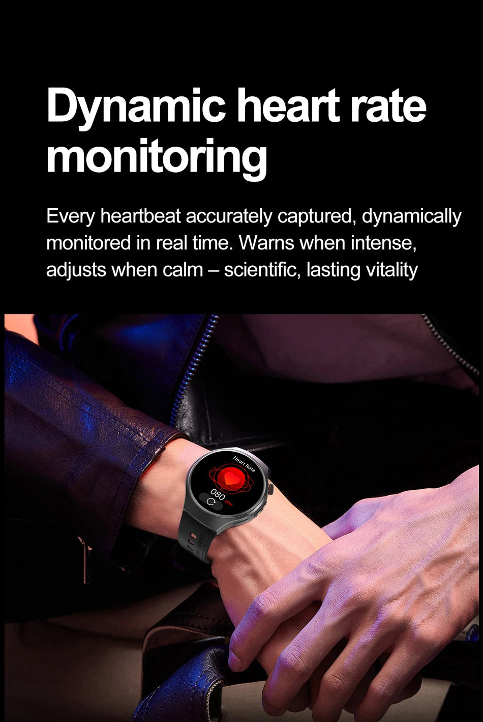 New Smart Watch Men Full Touch Screen Compass Bluetooth Call Flashlight Sports Activity Fitness Heart Rate Waterproof Smartwatch