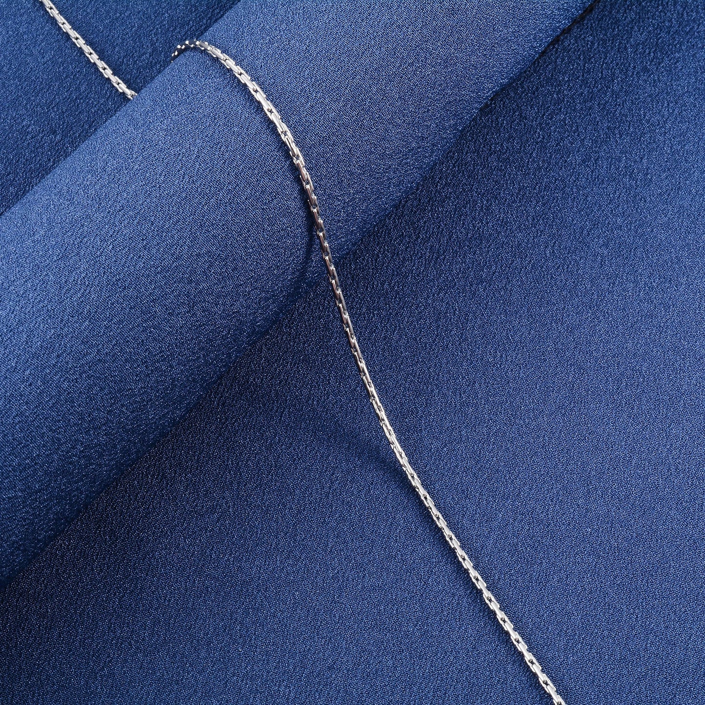 Thin Necklace Cable Chain on the Neck 316L Stainless Steel for Women Men's Silver Color Choker Waterproof Jewelry Accessories
