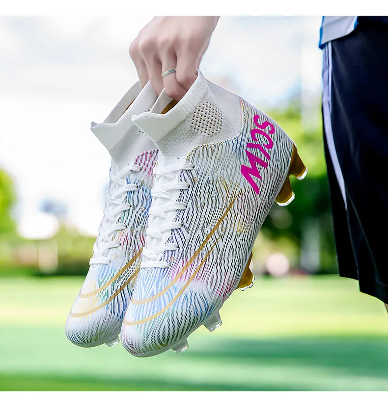 Football Boots Men Futsal Professional Unisex Anti-Slip Kids Soccer Shoes