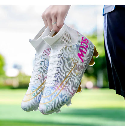 Football Boots Men Futsal Professional Unisex Anti-Slip Kids Soccer Shoes