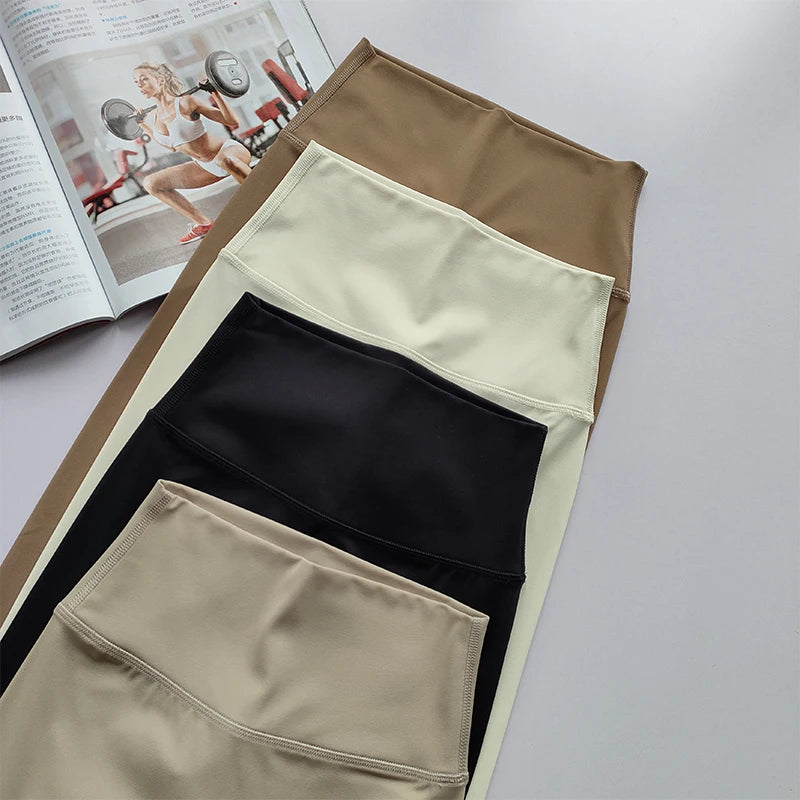 High Waist Yoga Pants for Women Wearing Tight Fit Hip Lift Quick Dried Fitness Leggings