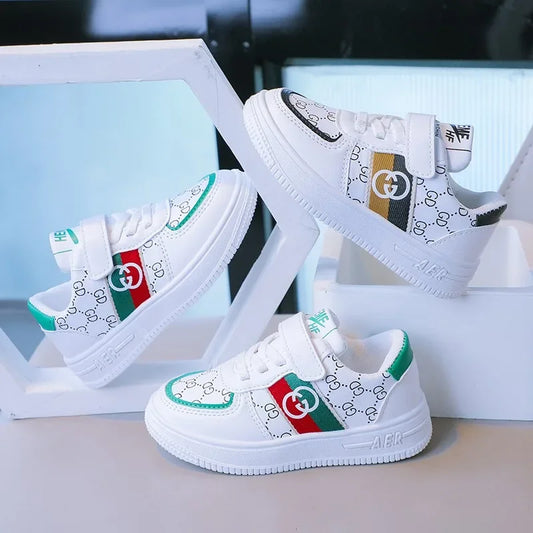 Children's Shoes Light Sneakers White Girls Boys Breathable Toddler Shoes Kids