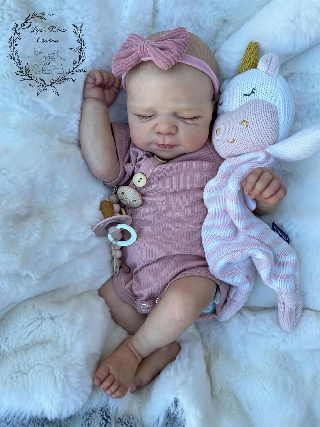 NPK 19-inch Newborn Baby Reborn Doll - Pascale Soft Body Lifelike Cuddly 3D Skin Multiple Layers Painting Realistic Touch