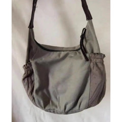 Sweet Cool Bow Canvas Shoulder Bags Women Vintage Drawstring Chic Casual