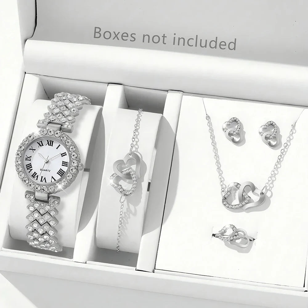 Watch For Women Watches 2023 Best Selling Products Luxury Watch Luxury Brand Reloj Mujer Watch Bracelet Set Diamond Steel Band