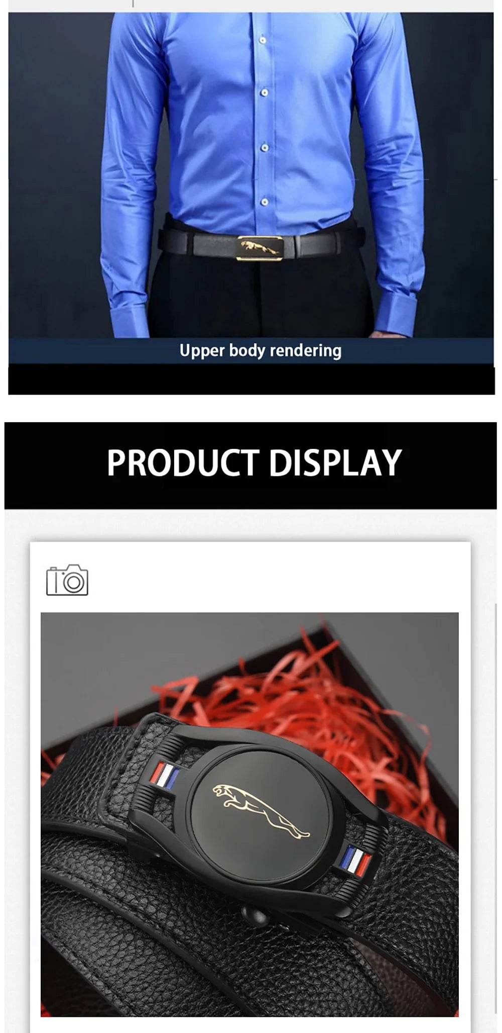 1pc Fashion Business Men'S Belt Genuine Luxury Brand Belt Automatic Buckle Belt PU Leather Soft Belt With Cargo Pants Jeans Belt