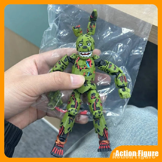 【In Stock】9l3d Printed Fnaf Freddy Fazbear'S Pizza Springtrap Toys Action Figures Anime Model Lucky13 Dummy13 Titan13 Gifts Toys