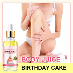 60ml Strawberry/Peachh/Mango/Cinnamon Bun/Vanilla/Birthday Cake Flavor Body Massage Oil Body Juice Oil Fragrance Massage Oil