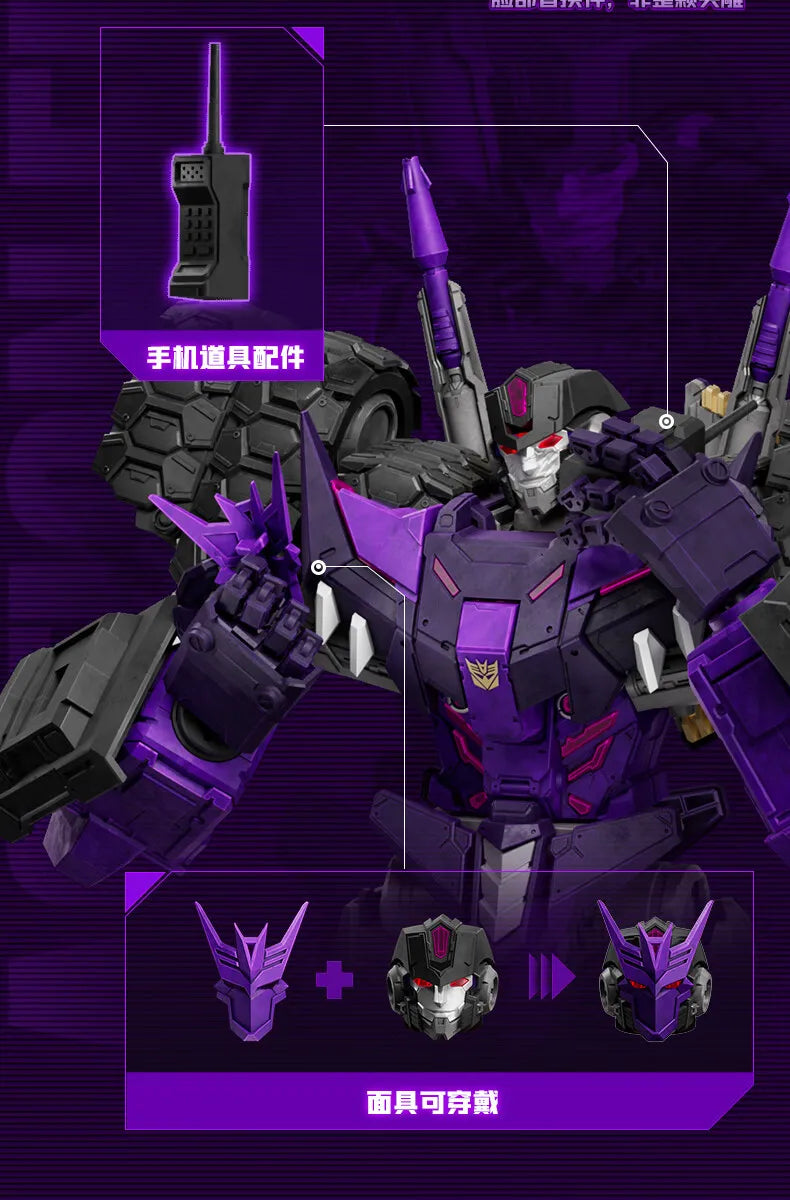 18.5CM BLOKEES Original Transformers TARN Soundwave Orion Pax Optimus Prime IDW ACTION EDITION Decepticons Action Figure Toy