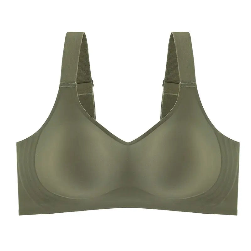 Push-up Bra For Women, Seamless One-piece, Wire-free, Adjustable Sports Thin Bra