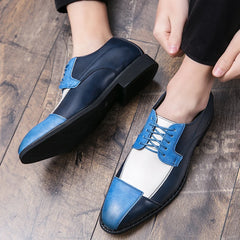 Golden Sapling Party Shoes for Men Retro Leather Men's Casual Business Shoe