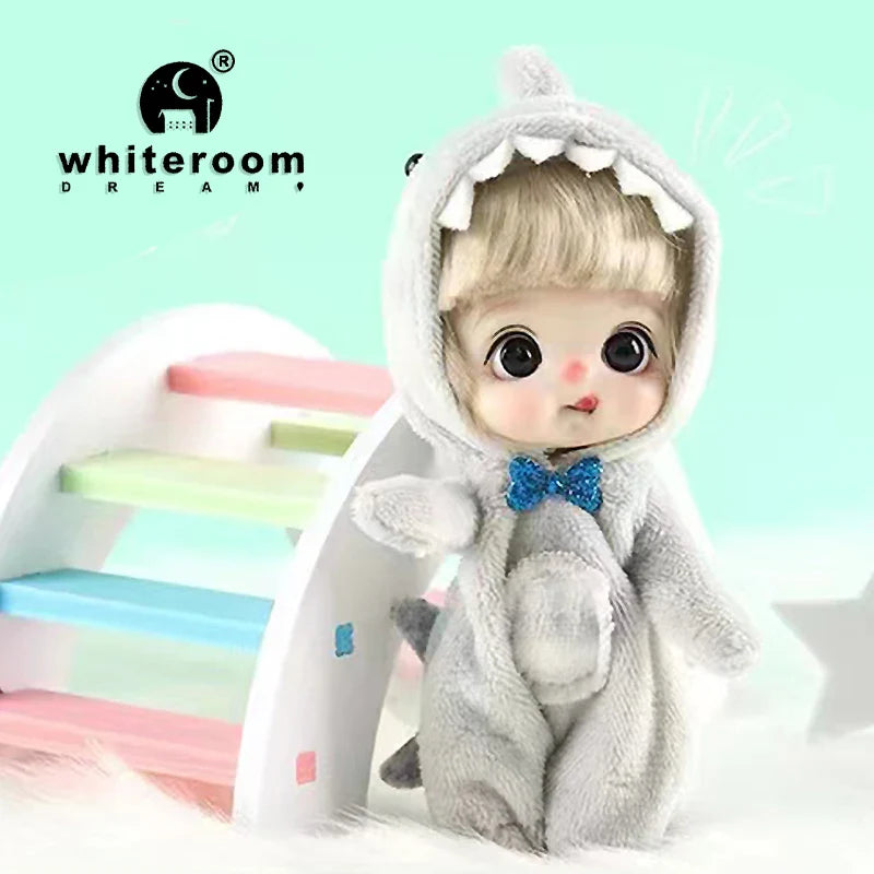 Ob11 Bjd Doll Accessories Bed Bodysuit Obitsu 11 Clothes Dolls For Girls Boy Toys Baby Kawaii Anime Toy items Pajama Miniature