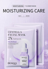 20pcs Centella Collagen Face Mask Moisturizing Refreshing Sheet Masks Hyaluronic Acid Facial Mask Skin Care Products