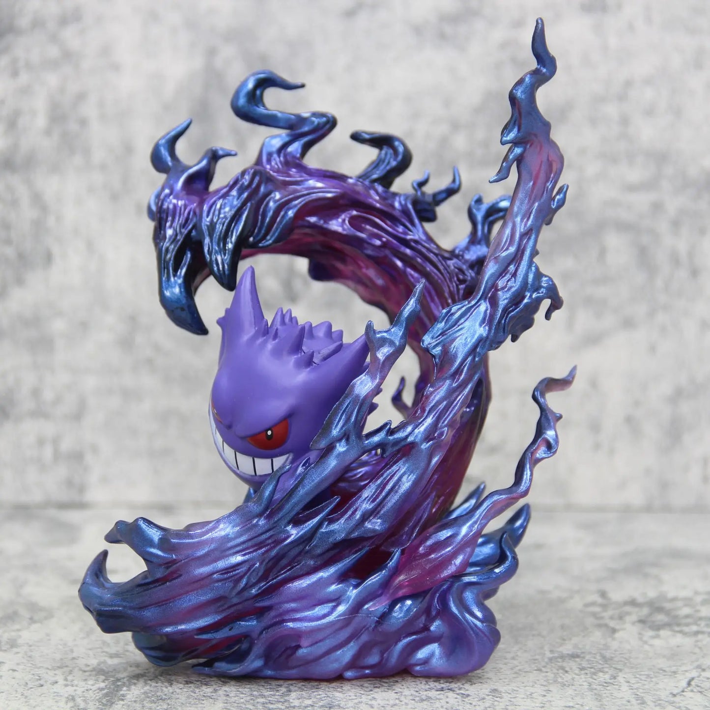 18cm Pokemon Gengar Figure, Anime Action Model Collectible Statue for Display, Halloween Christmas Birthday Gift