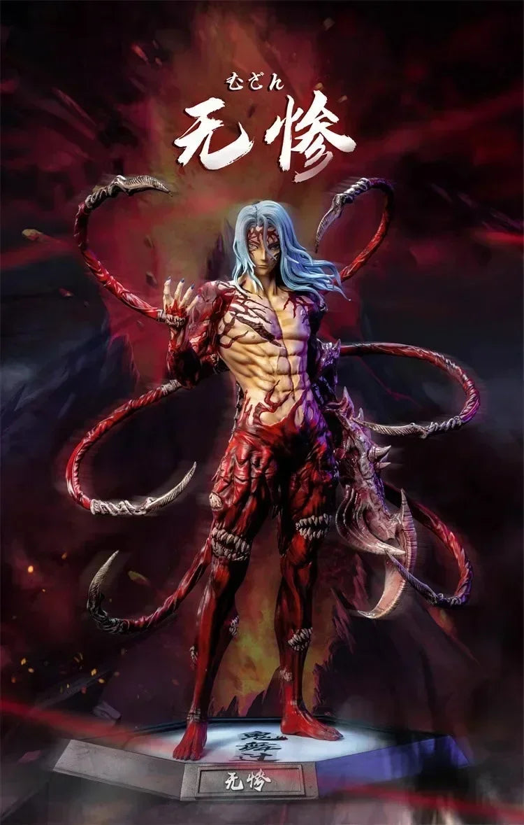 Anime Demon Slayer Kimetsu No Yaiba Figure Giyuutarou Daki Kokushibo Tsugikuni Yoriichi Douma Inosuke Action Figures Model Toys