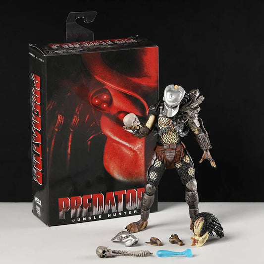 Predator 7" Ultimate Jungle Hunter Action Figure 2017 NECA Predator Deluxe Pack Series Collectible