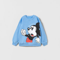 Cartoon Disney Mickey Mouse Kids Boys Girls Hooded Sweater