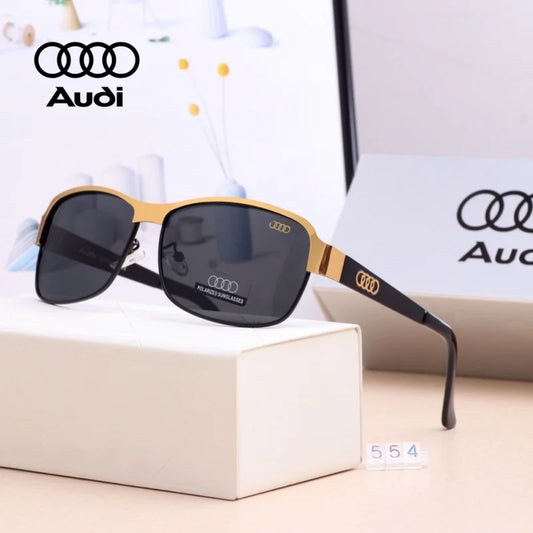 AUDI Luxury Sunglasses High End for Men Women Polarized UV400 Driving Glasses Classic Style Premium Quality Fashion Design