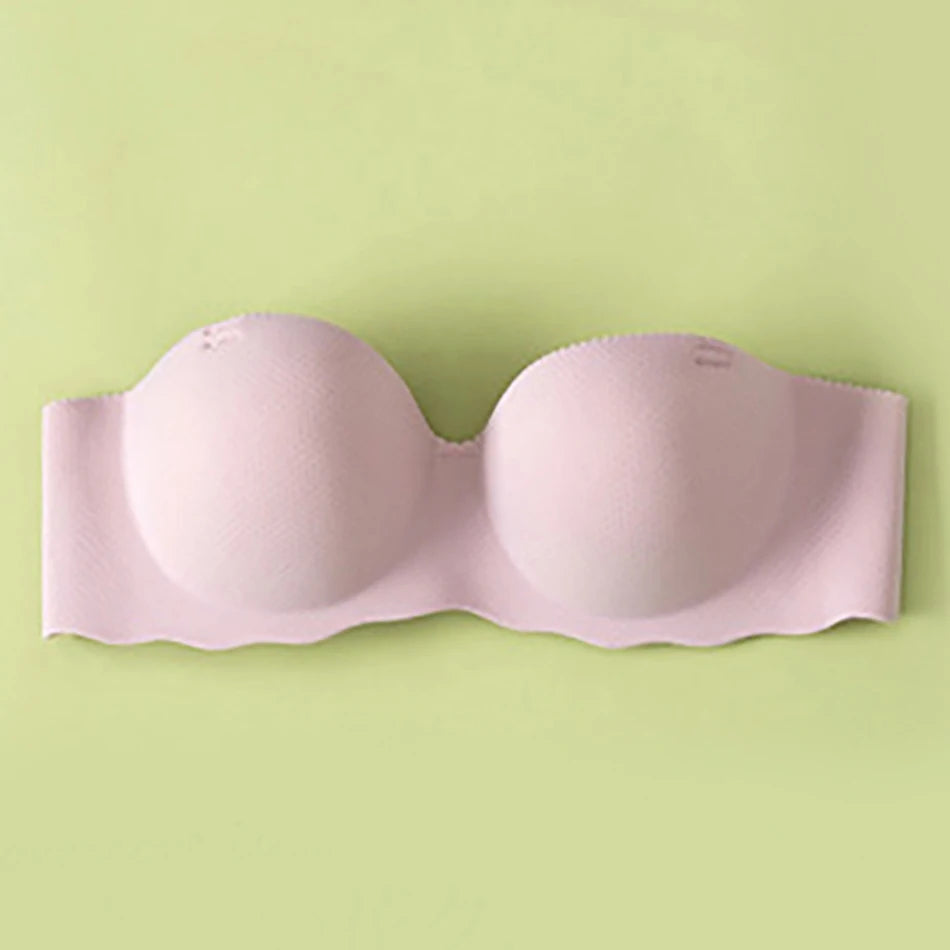 Comfortable Seamless Women Bra Breathable Solid Color Underwear Fashion