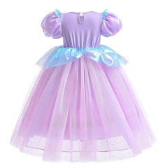 Mermaid Casual Dress For Girl Halloween Fancy Princess Cosplay Costume Kids