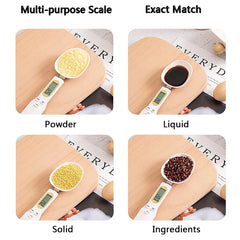 Mini Spoon Scale Digital Kitchen Scale Electronic LCD Food Scale 0.1-500g Weight