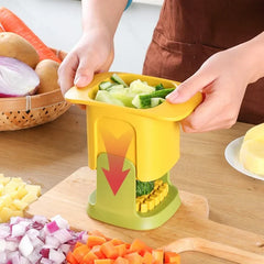 Multifunctional Cucumber Potato Slicer Household Hand Pressure Onion Dicer Kitchen