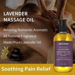 Massage Body Oil Aromatherapy Lavender Essence Oil Repair Skin Facial Body SPA Moisturizing Plant Oil Cellulite Massage Oil