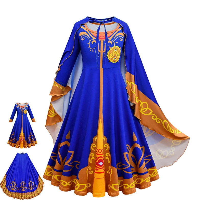 Dress for Girls Clothes Halloween Kids Cosplay Party Masquerade Costume