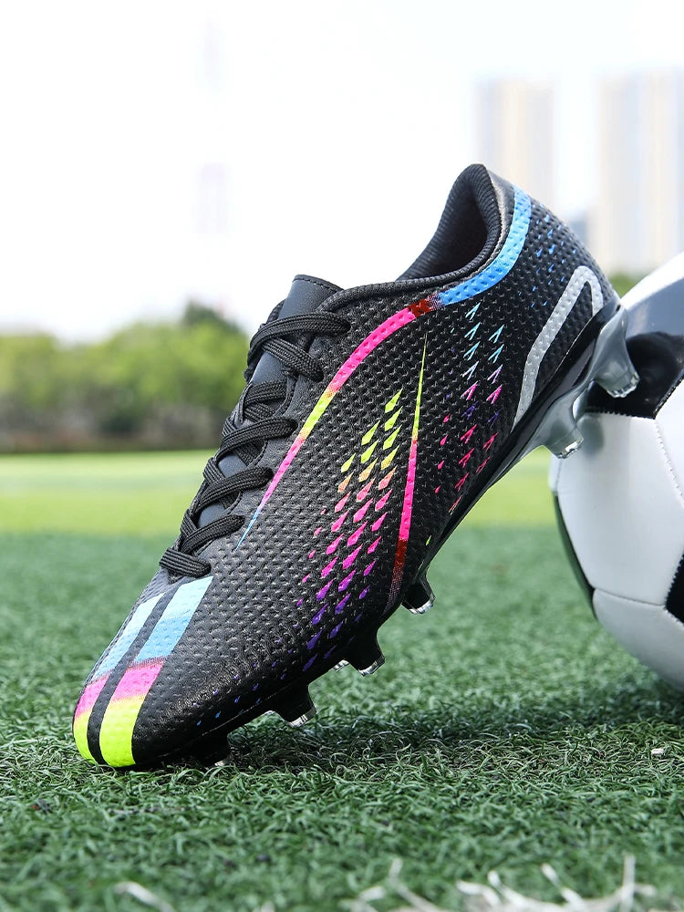 Men Original Soccer Cleats Shoes Wearable Turf Futsal Shoes Male Society