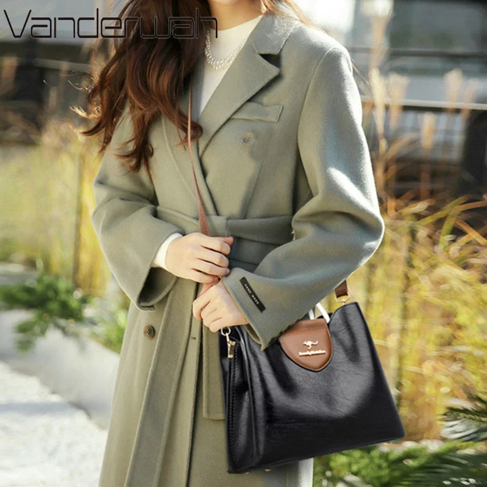 Genuine Brand Tote Bag Leather Luxury Handbags Women Bags Designer Handbags