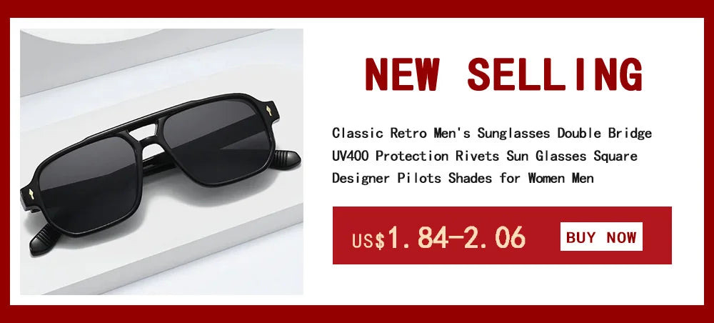 UV400 Rimless Rectangle Sunglasses Fashion Y2K Frameless Sun Glasses Shades for Women & Men